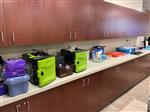 STEM Equipment placed on counter.